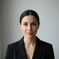 Illustrative portrait of a woman