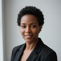 Illustrative portrait of a woman
