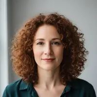Illustrative portrait of a woman